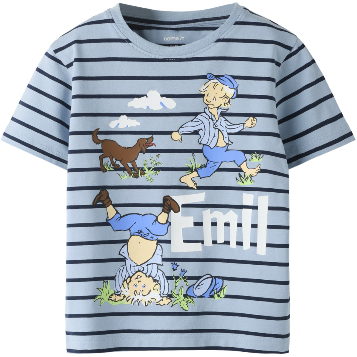 Name It Blue Fog Nmmmiall Emil Ss Nreg Top Box Sky