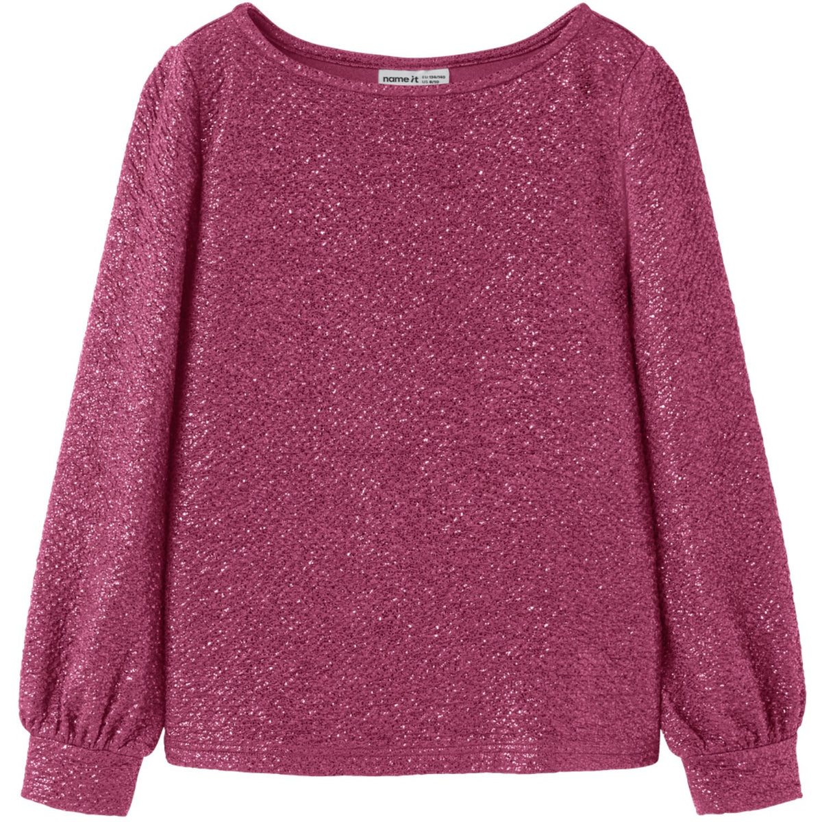Name It Pink Yarrow Nkfrisine Ls Top Pb