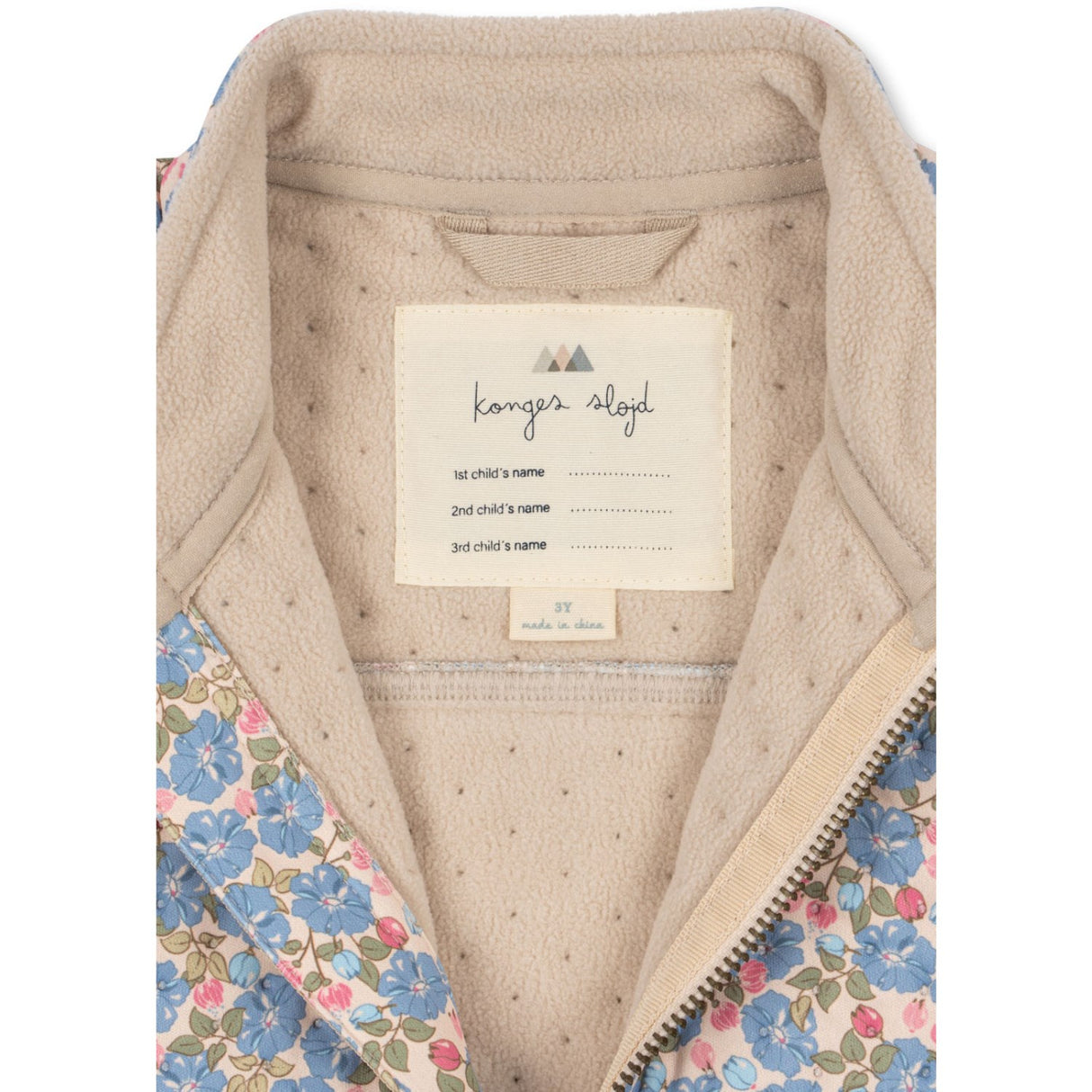 Konges Sløjd Fleur Rosier Thermo Frill Jacket Grs