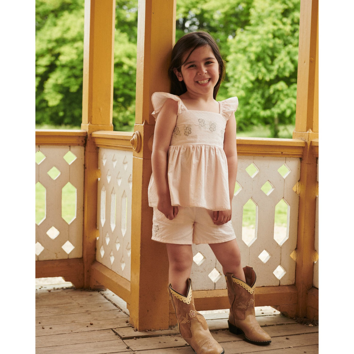 COPENHAGEN COLORS Dusty Rose Comb. Summer Set W. Emb.