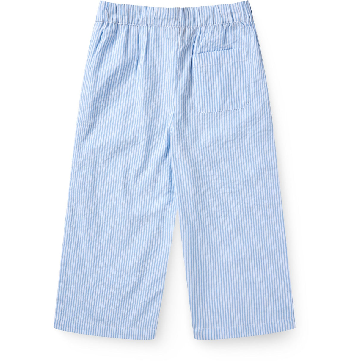COPENHAGEN COLORS Sky Blue W Cream Stripe Seersucker Pajama Pants