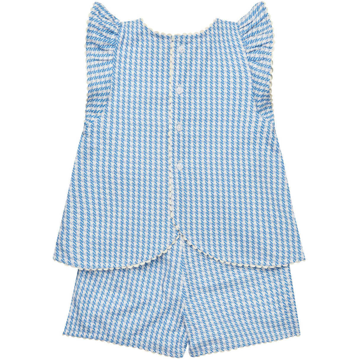 COPENHAGEN COLORS Blue Houndstooth Mini Houndstooth Deco Set