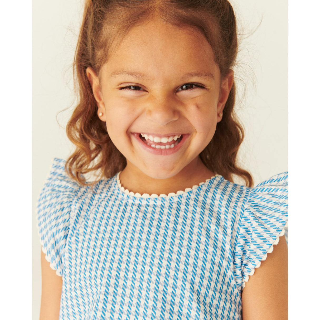 COPENHAGEN COLORS Blue Houndstooth Mini Houndstooth Deco Set