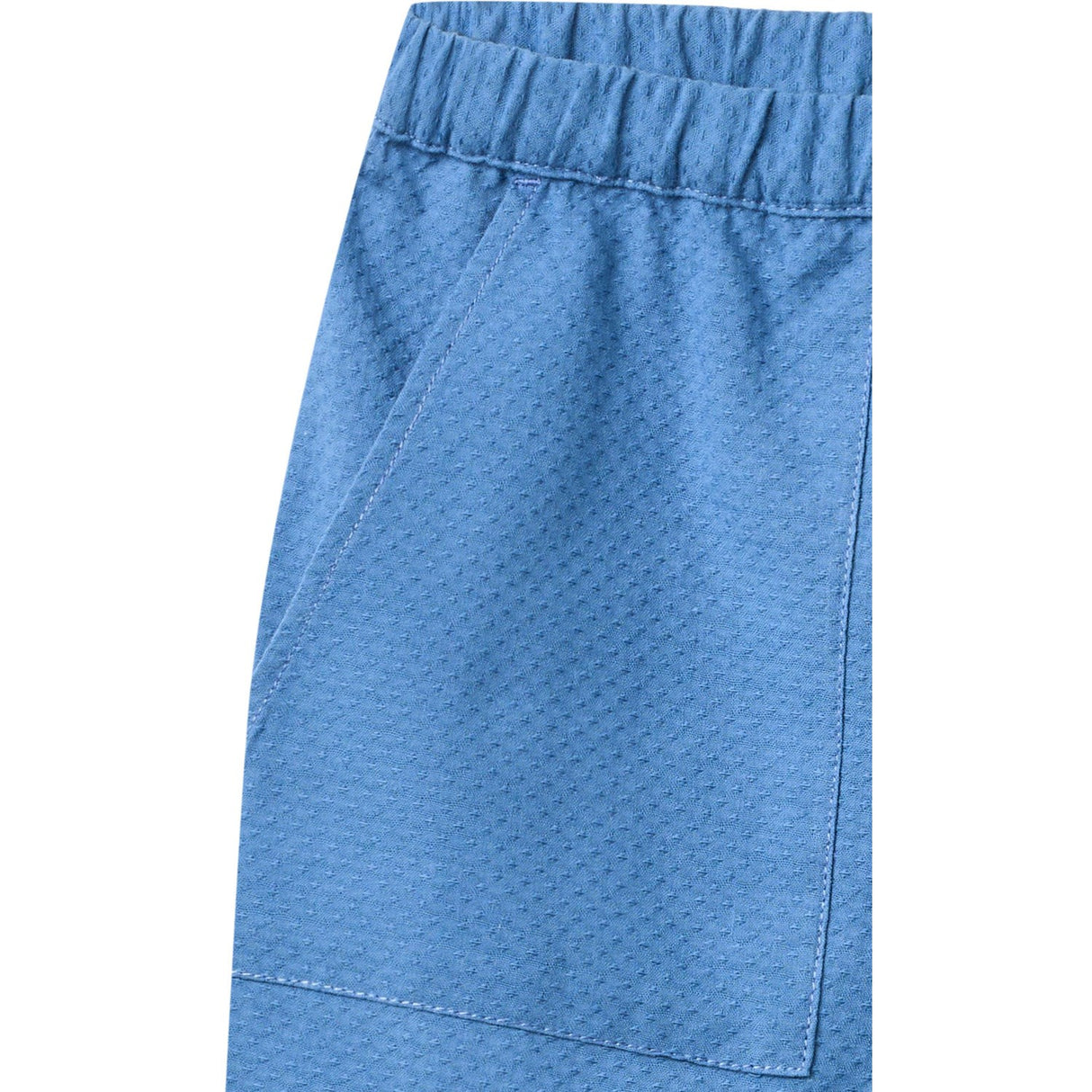 COPENHAGEN COLORS Ocean Blue Pants W. Big Pockets