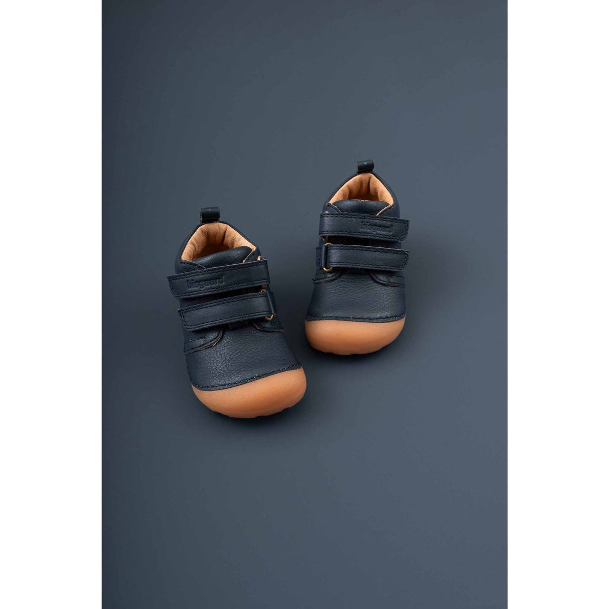 Bisgaard Navy Barefoot Carter First Step Shoe