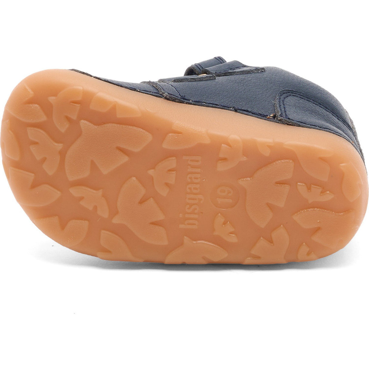 Bisgaard Navy Barefoot Carter First Step Shoe