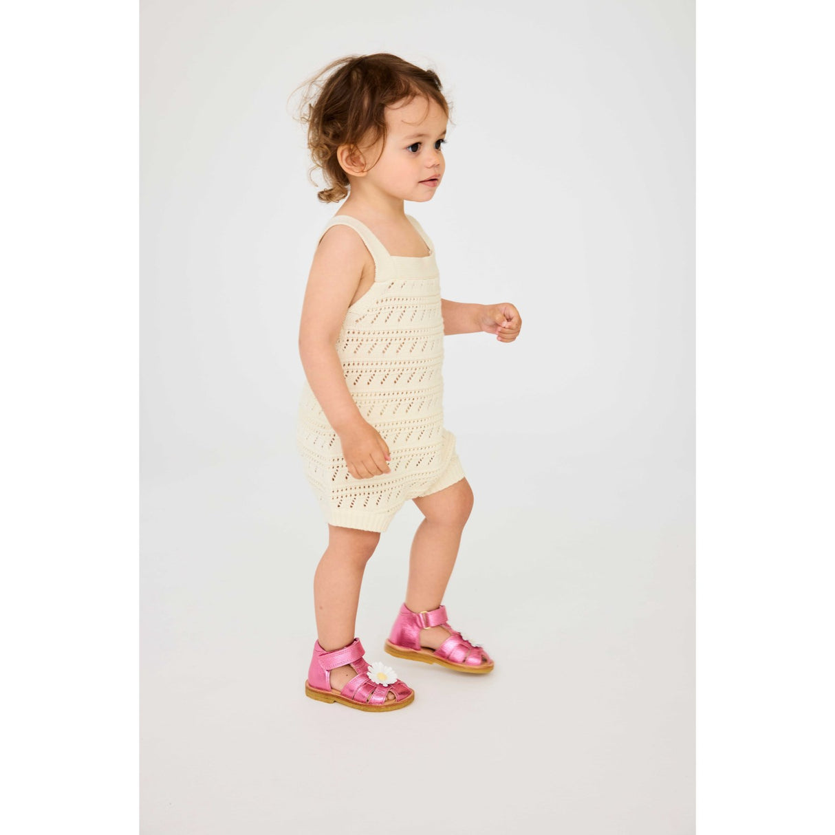 Bisgaard Pink Metallic Kaia Sandal