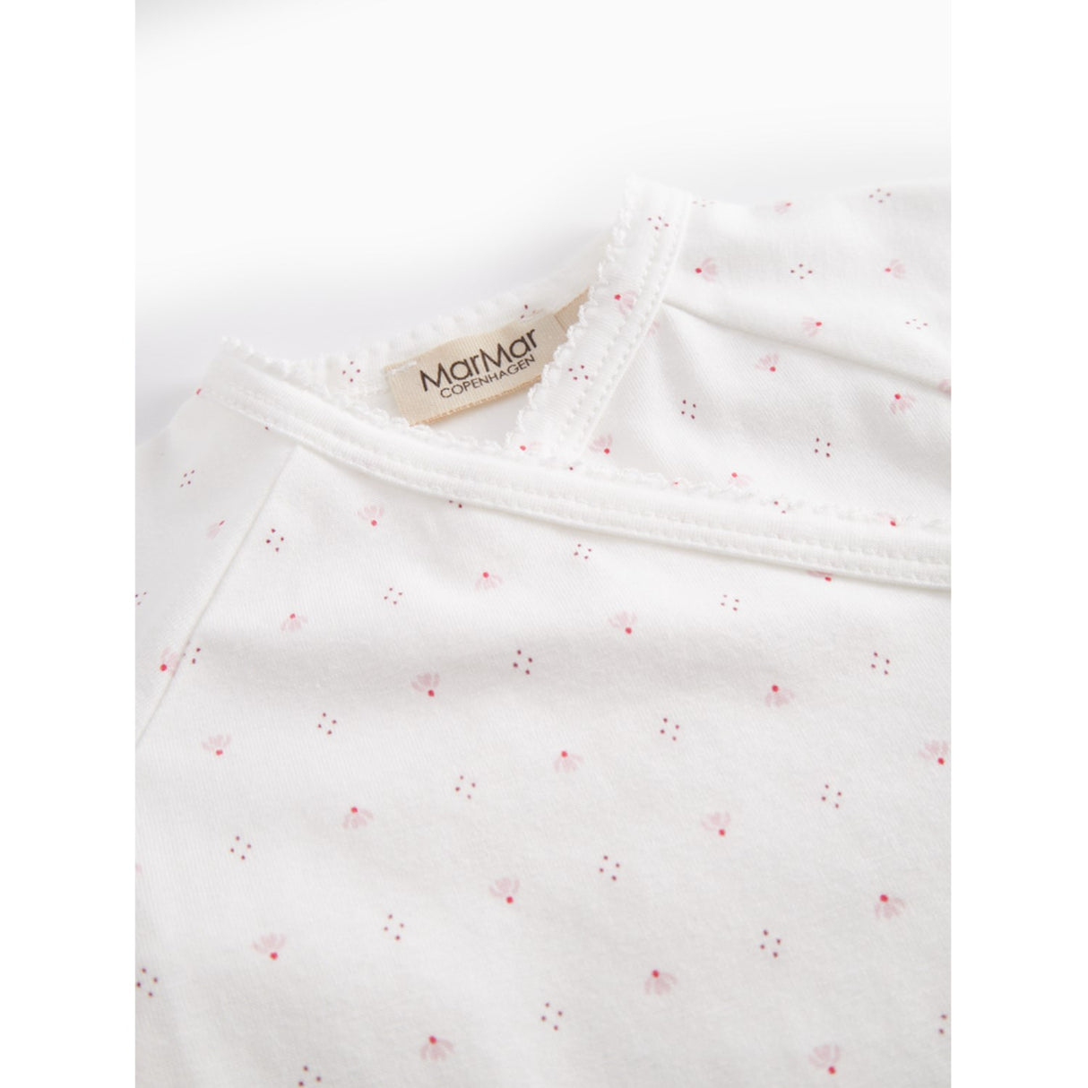 MarMar New Born Modal Smooth Print Tiny Tulip Rap Summer Romper