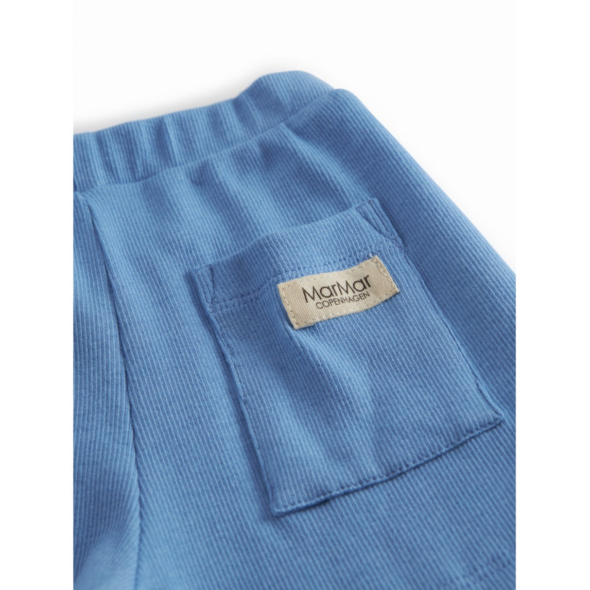MarMar Modal Fine Rib Surf Blue Paulo Shorts