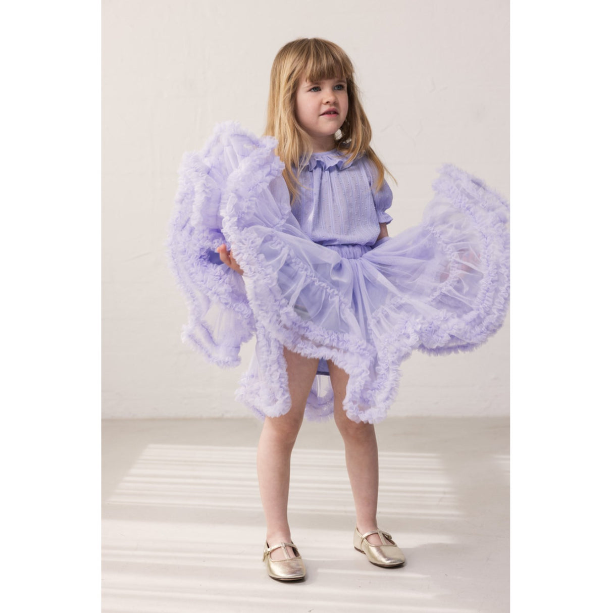 MarMar Soft Tulle Ice Lavender Sipa Skirt