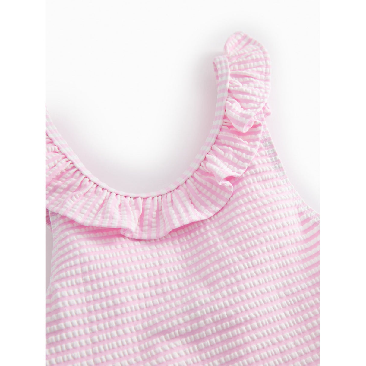 MarMar Seersucker Swim Pink Stripe Swilla Bathing Suit