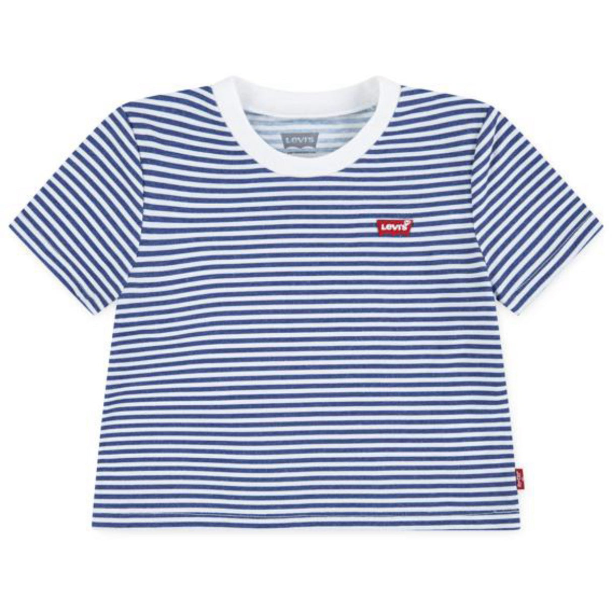 Levi's True Navy Lvn Striped Mini Batwing Tee