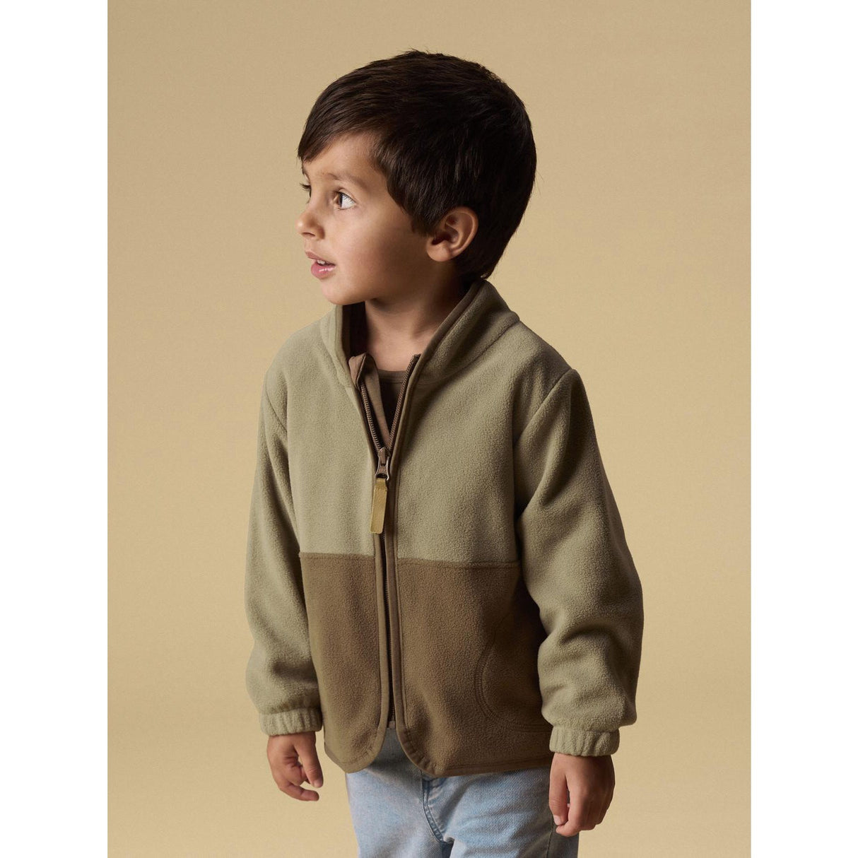 Lil'Atelier Shitake Nmmlaspektra Fleece Jacket Fo Lil