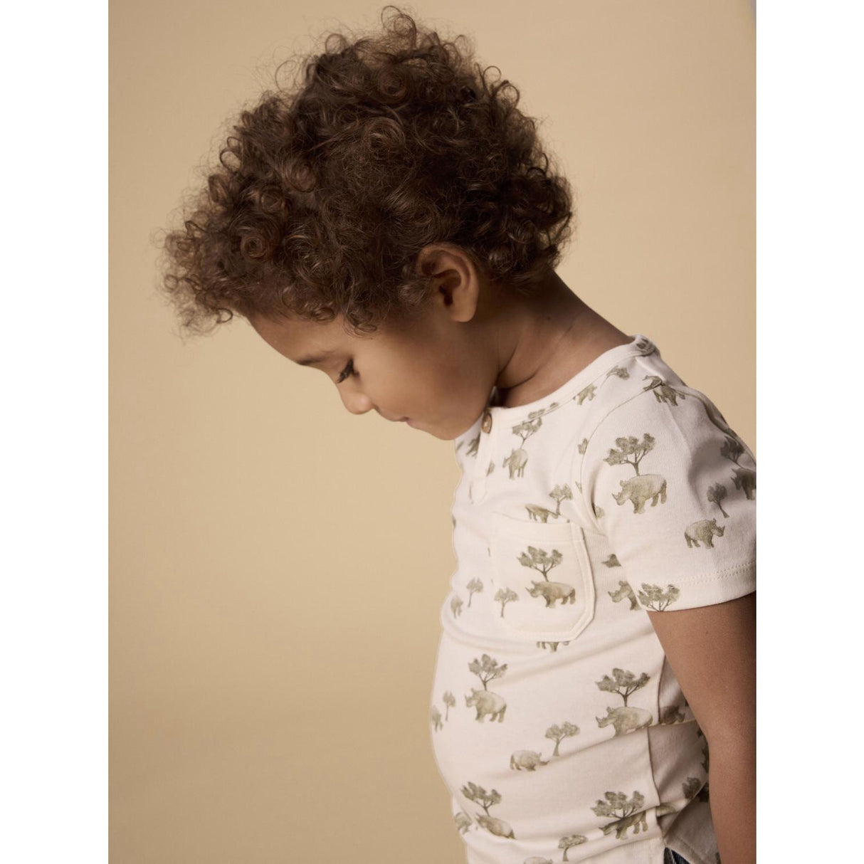 Lil'Atelier Coconut Milk Rhino Nmmlayo Ss Slim Top Lil