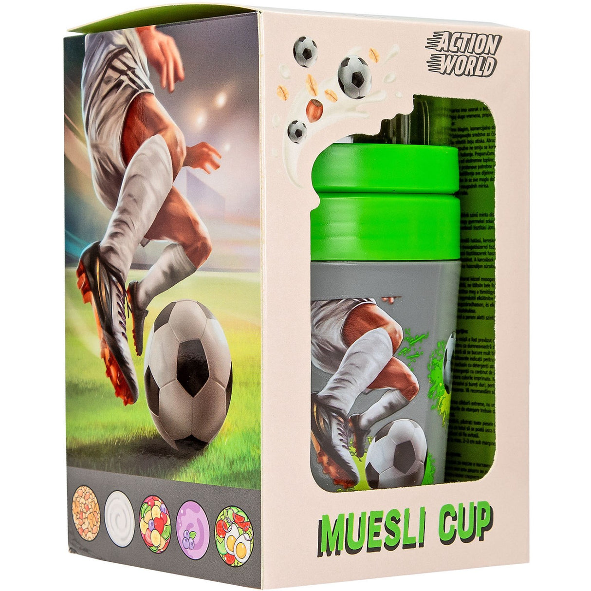 Dino World Action World Muesli Cup