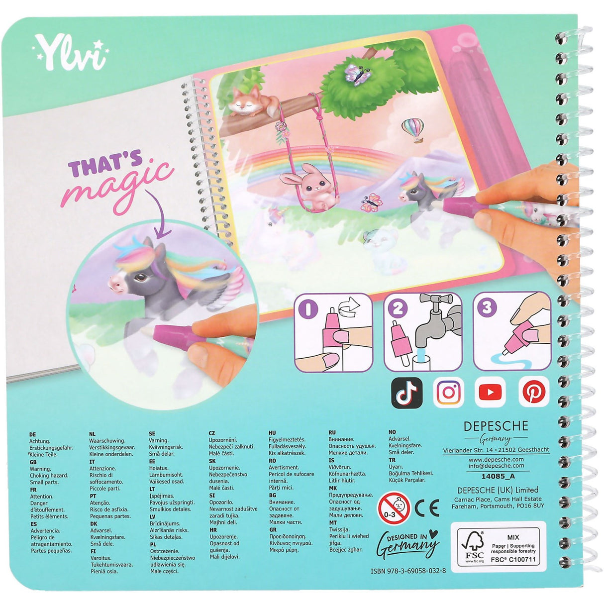 Ylvi Aqua Magic Book