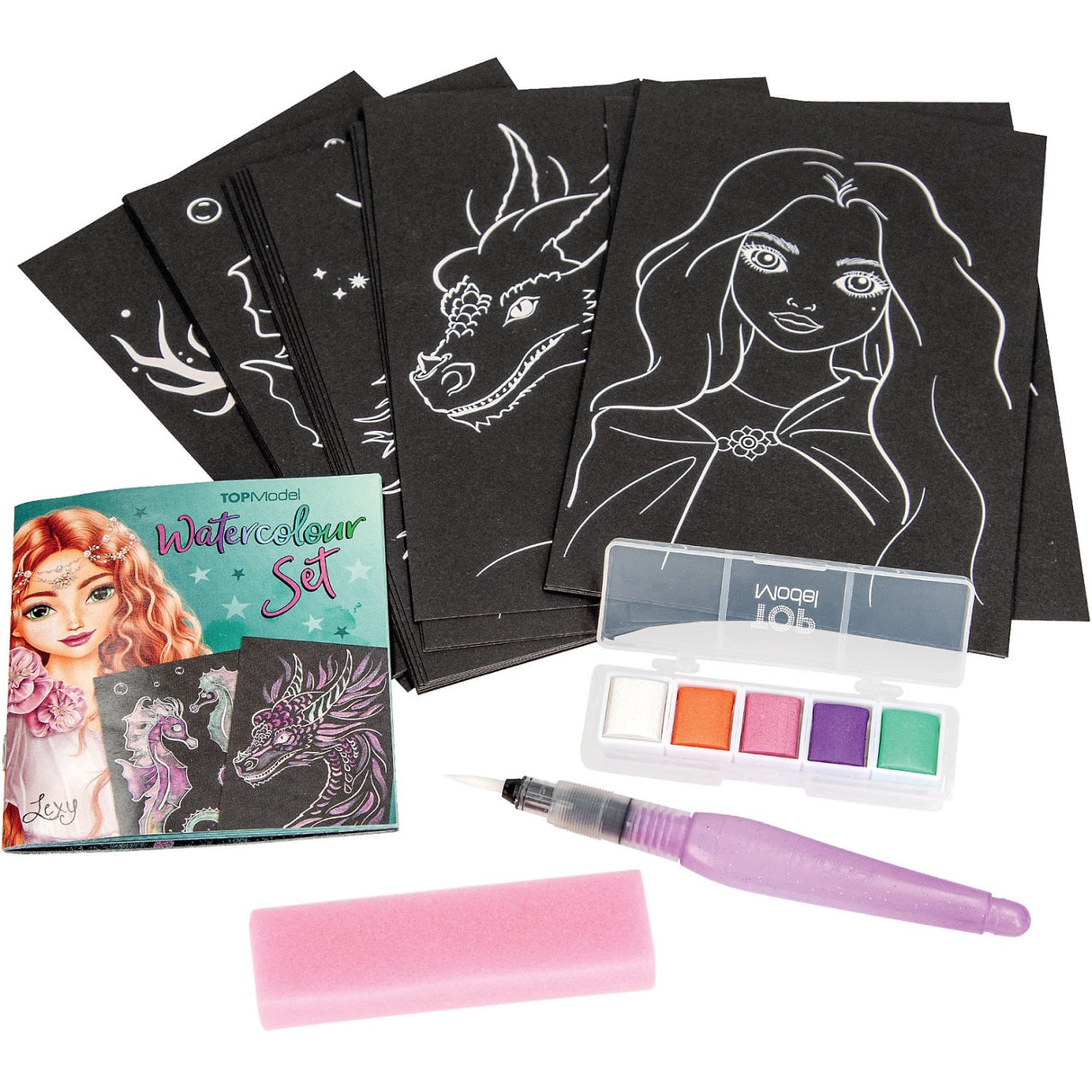 TOPModel Metallic Watercolour Set