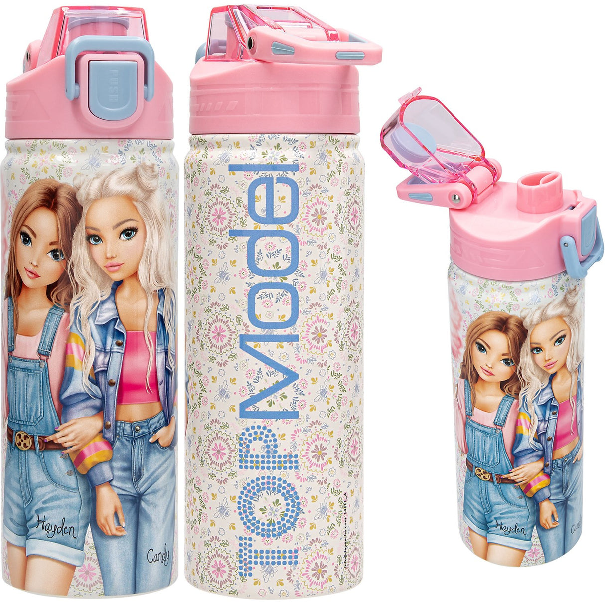 TOPModel Festival Fun Drinking Bottle Stainless Steel