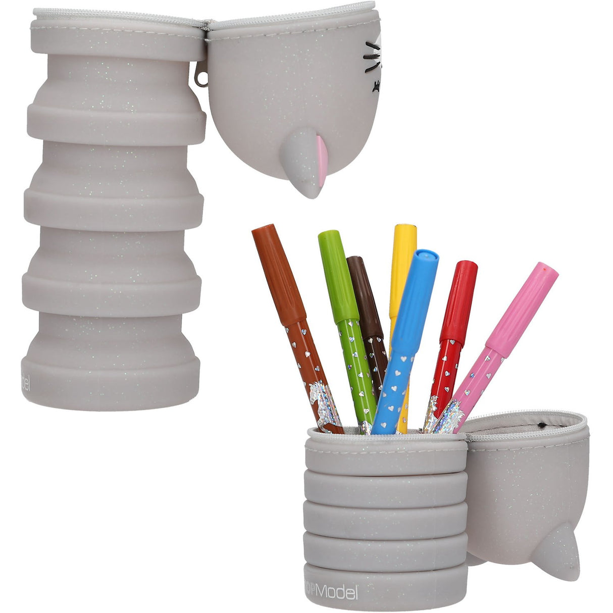 TOPModel Blooming Kitty Silicone Pencil Tube Assorted