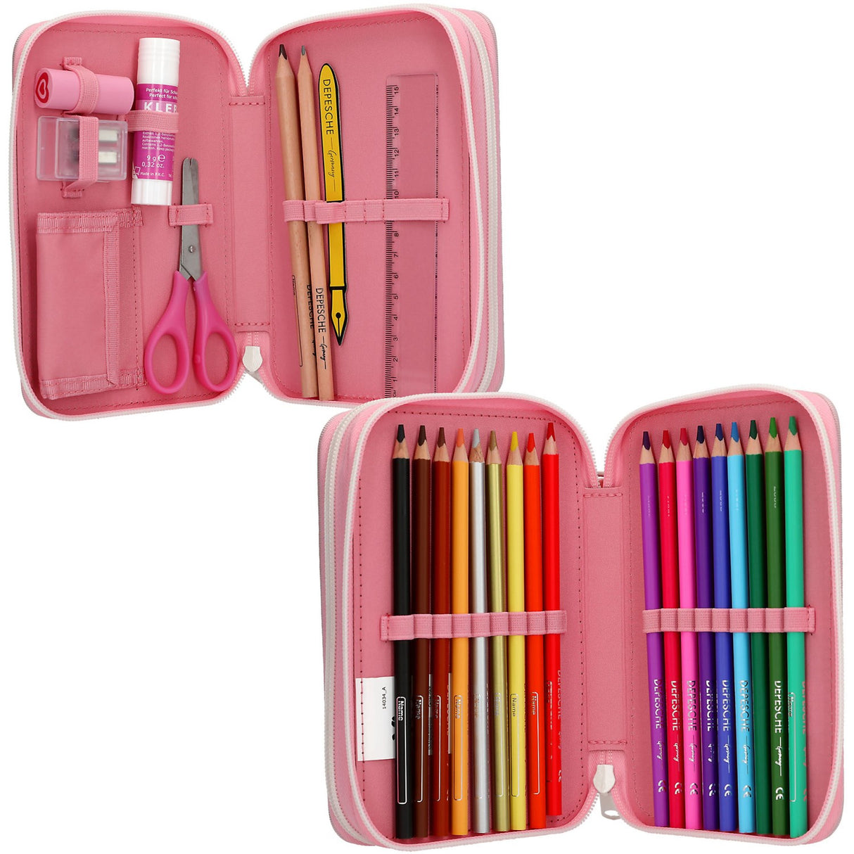 Ylvi Sugar Pop Double Pencil Case