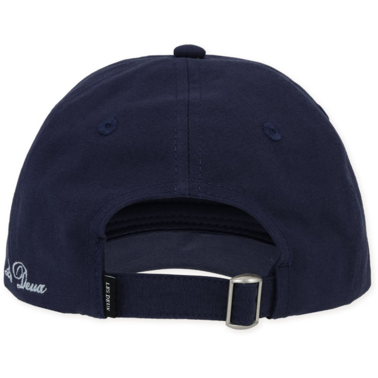 Les Deux Kids Dark Navy Globe Logo Dad Cap