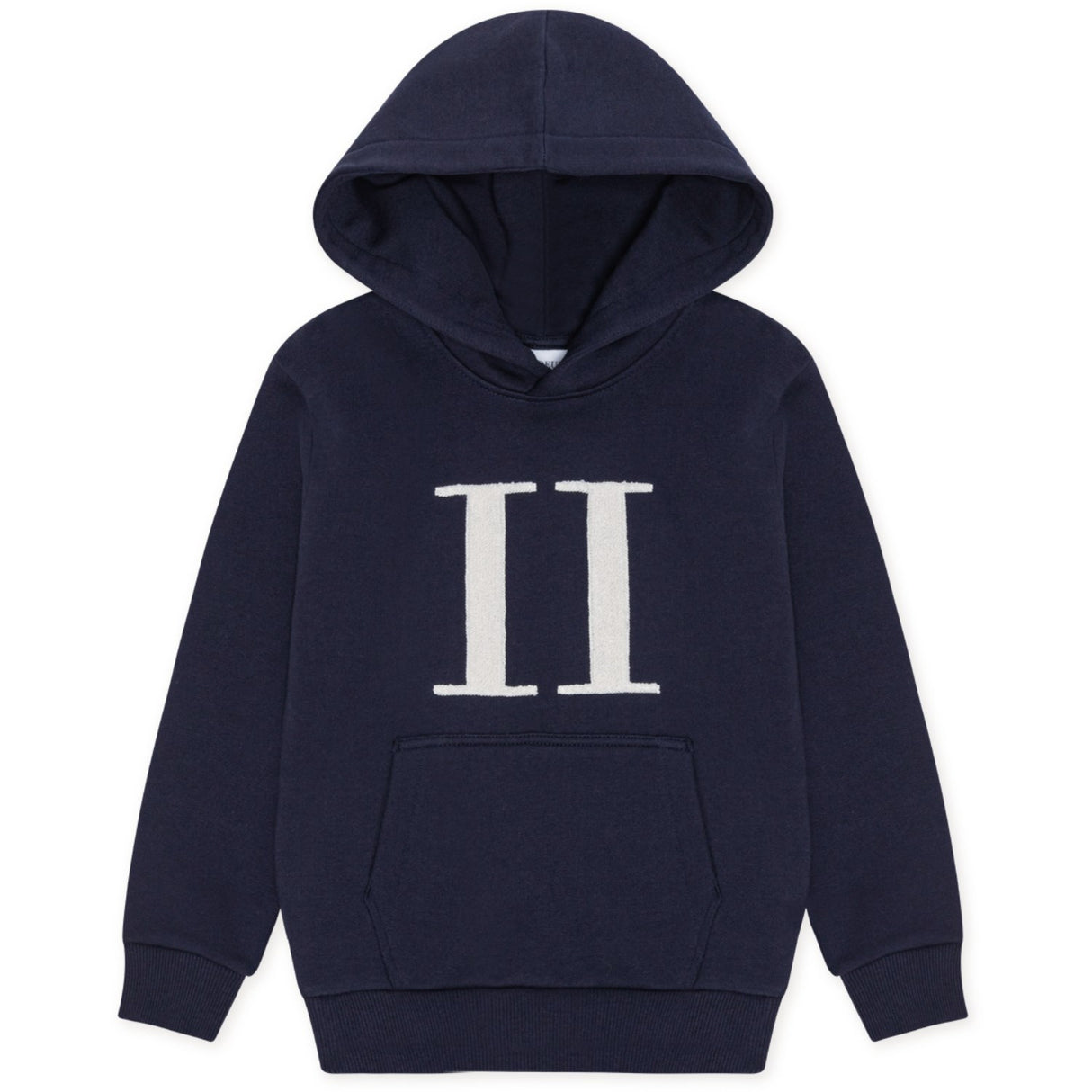 Les Deux Kids Dark Navy Encore Bouclé Hoodie