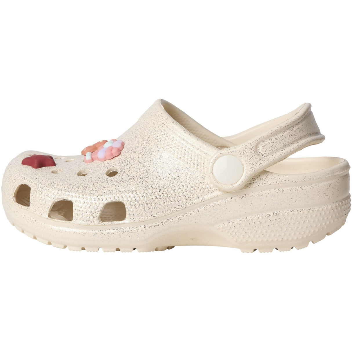 Name It Créme De Pêche Glitter Nknfame Clogs Noos