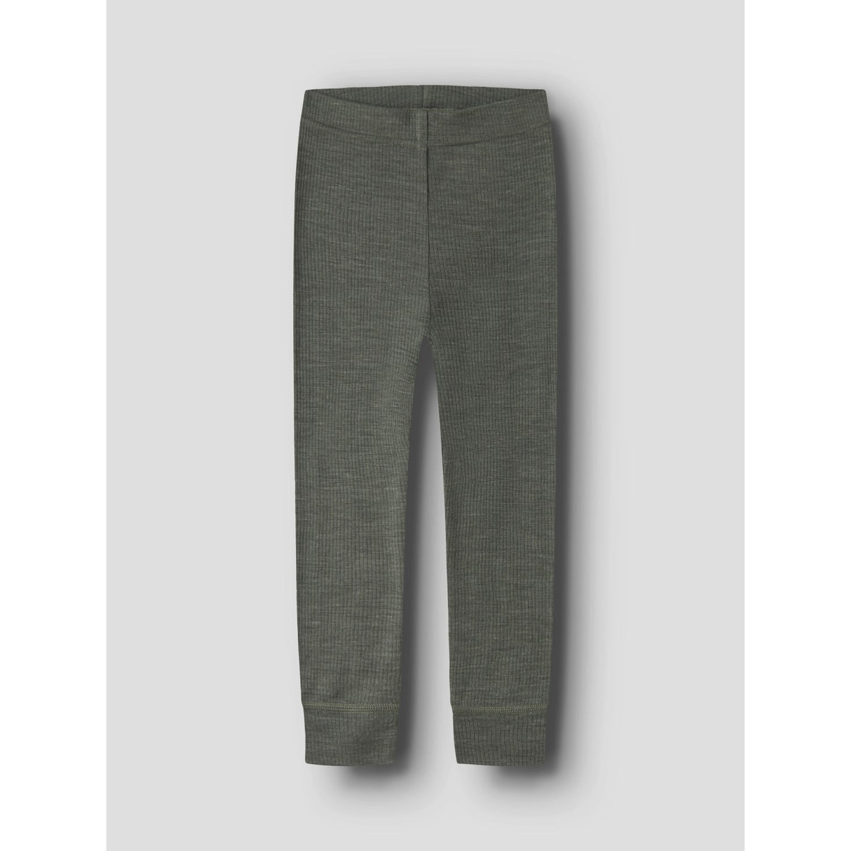 Name It Mulled Basil Nmnwax Wool Rib Leggings Noos