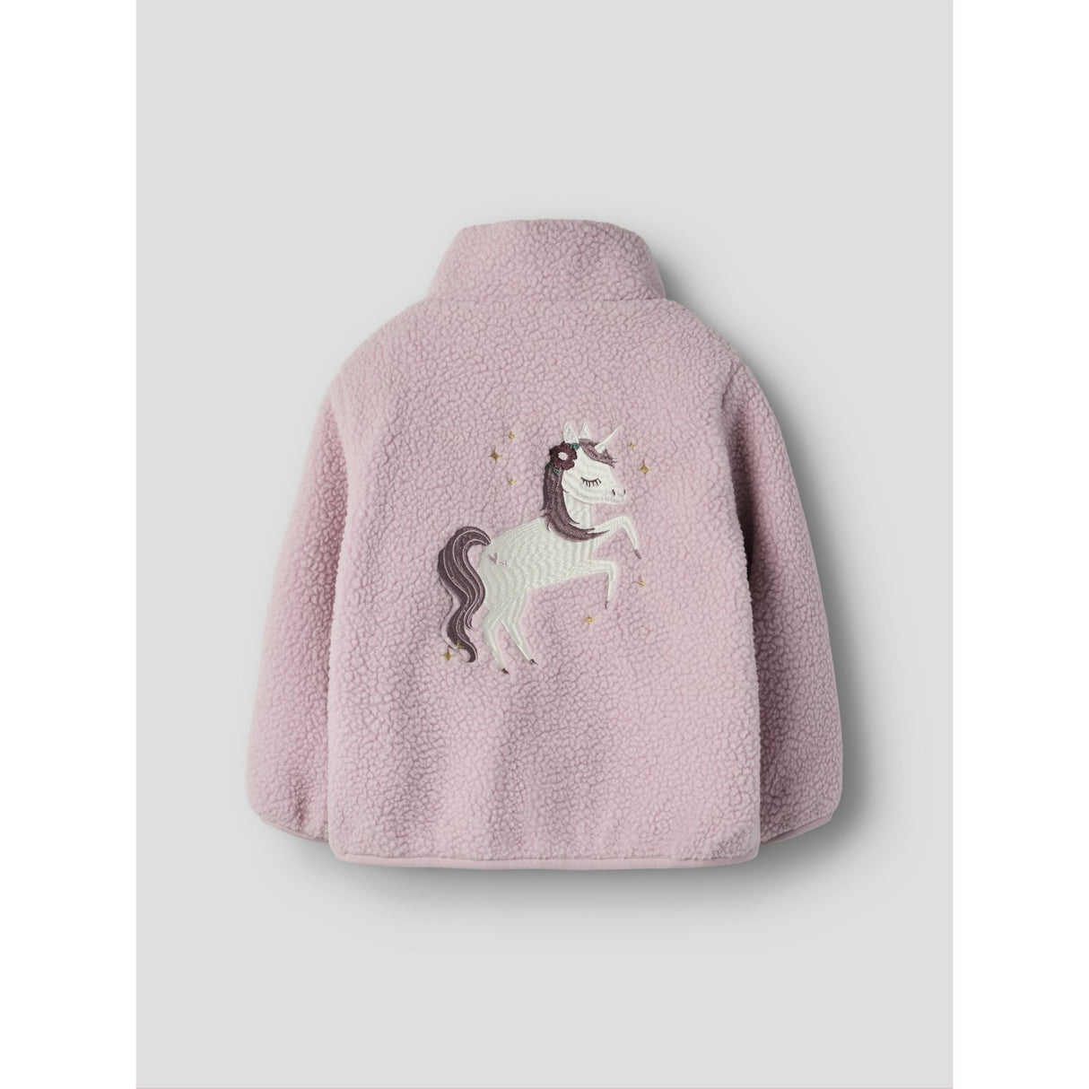 Name It Keepsake Lilac Nmfmall Sherpa Jacket