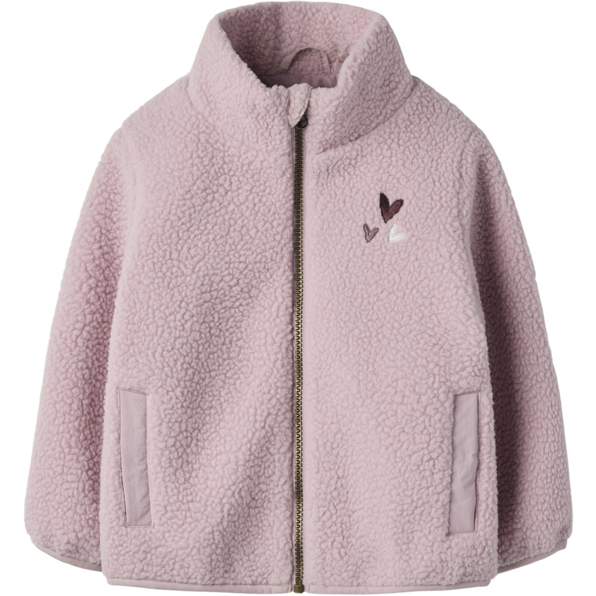 Name It Keepsake Lilac Nmfmall Sherpa Jacket
