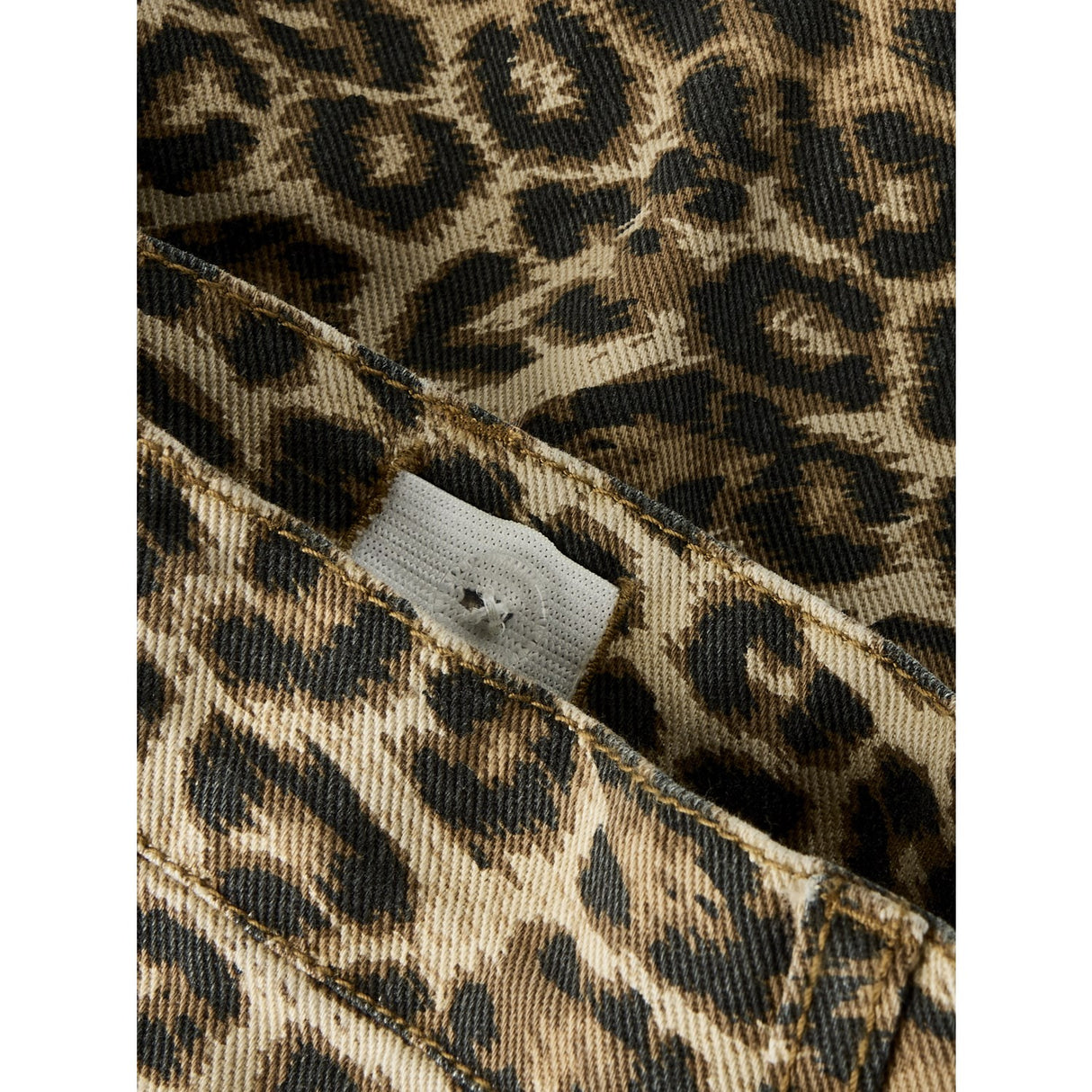 Name It Silver Mink Leopard Nkfrose Hw Shorts 4444-Td Noos