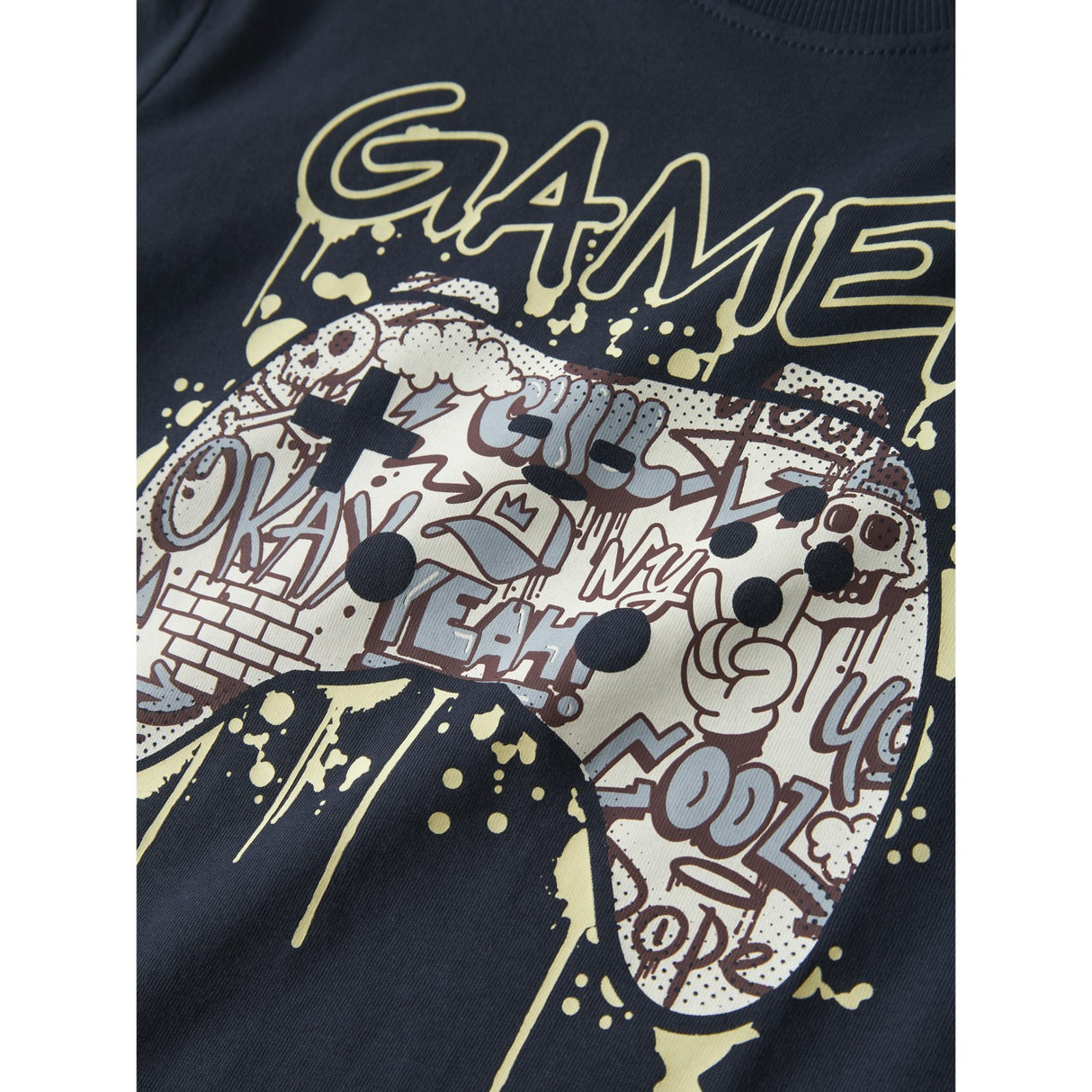 Name It Navy Blazer Gamer Nkmvictor Ss Nreg Top