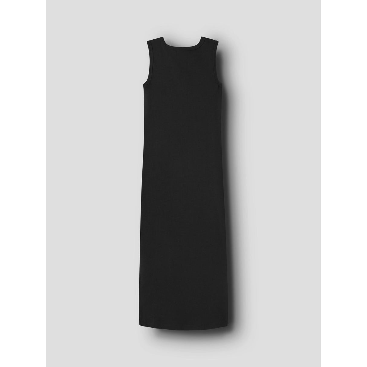 Name It Black Nkfnakal Sl Slim Maxi Dress Noos