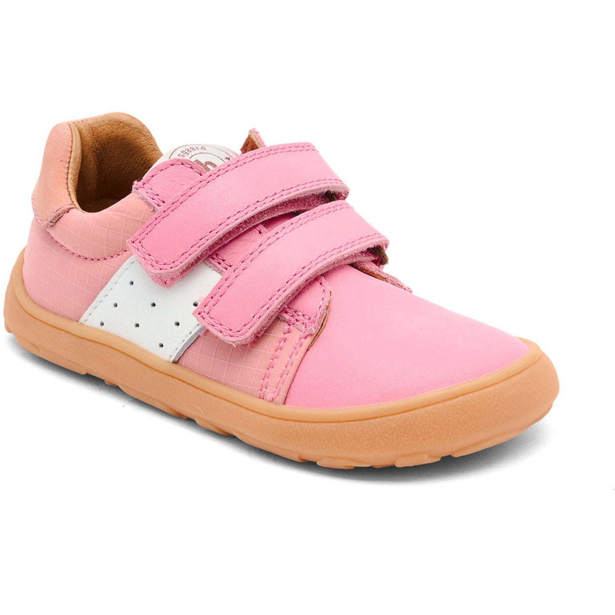 Bisgaard Pink Barefoot Ricco Velcro Shoe