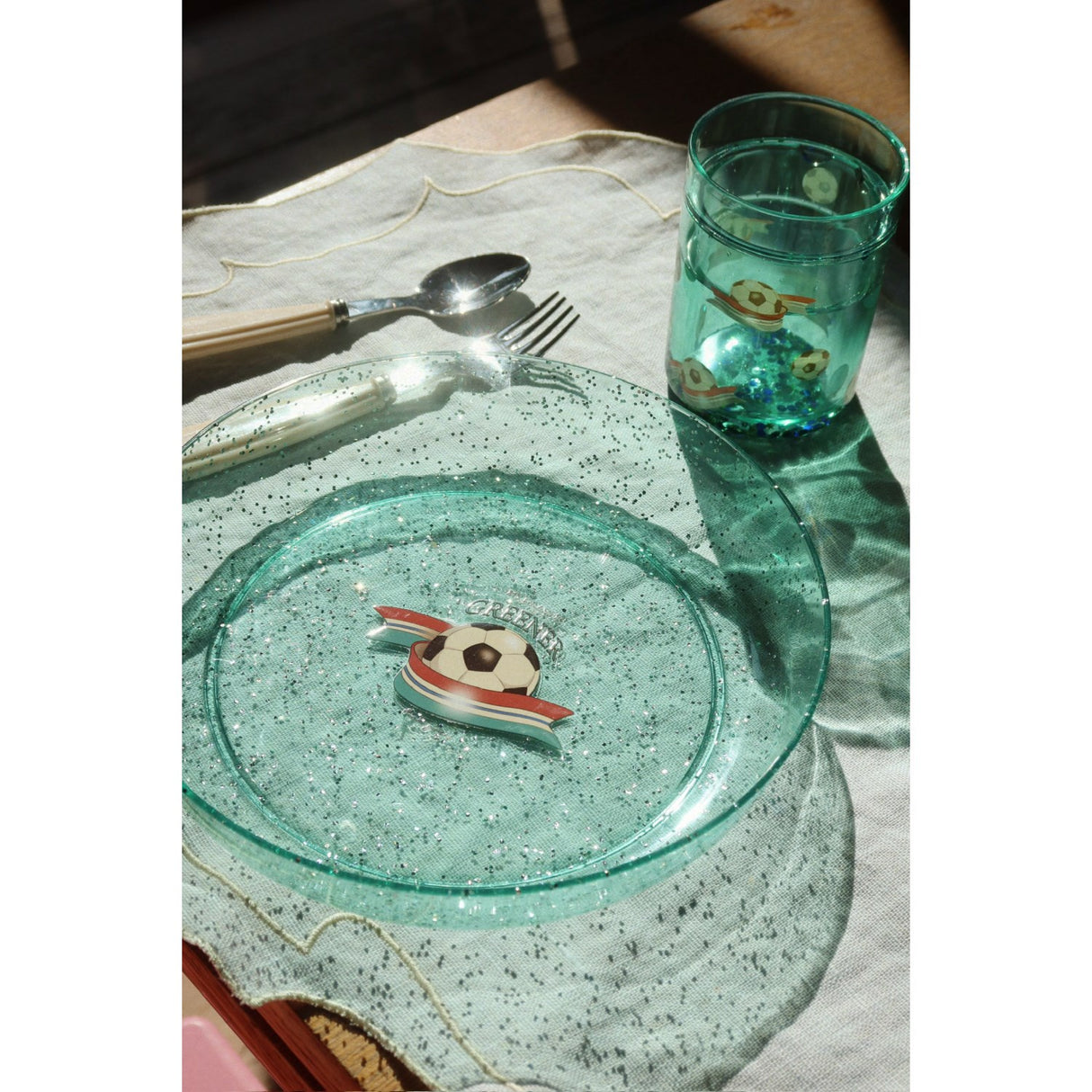 Konges Sløjd Creme/Onyx 8 Pack Cutlery