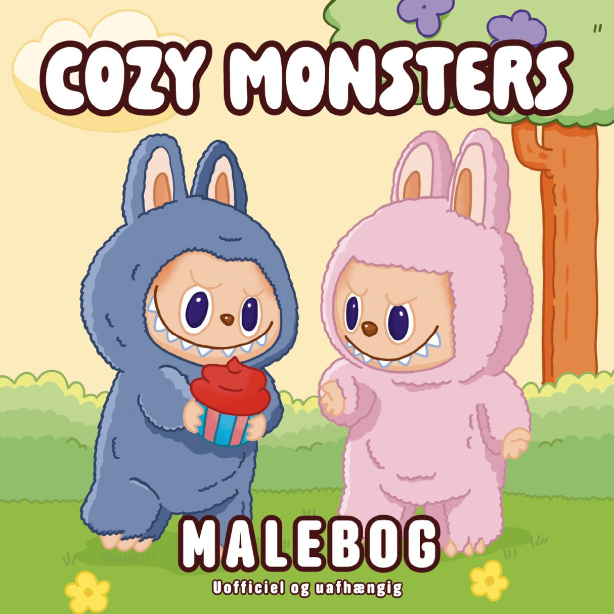 Forlaget Tukan Cozy Monsters Malebog (Uofficiel Labubu Malebog)