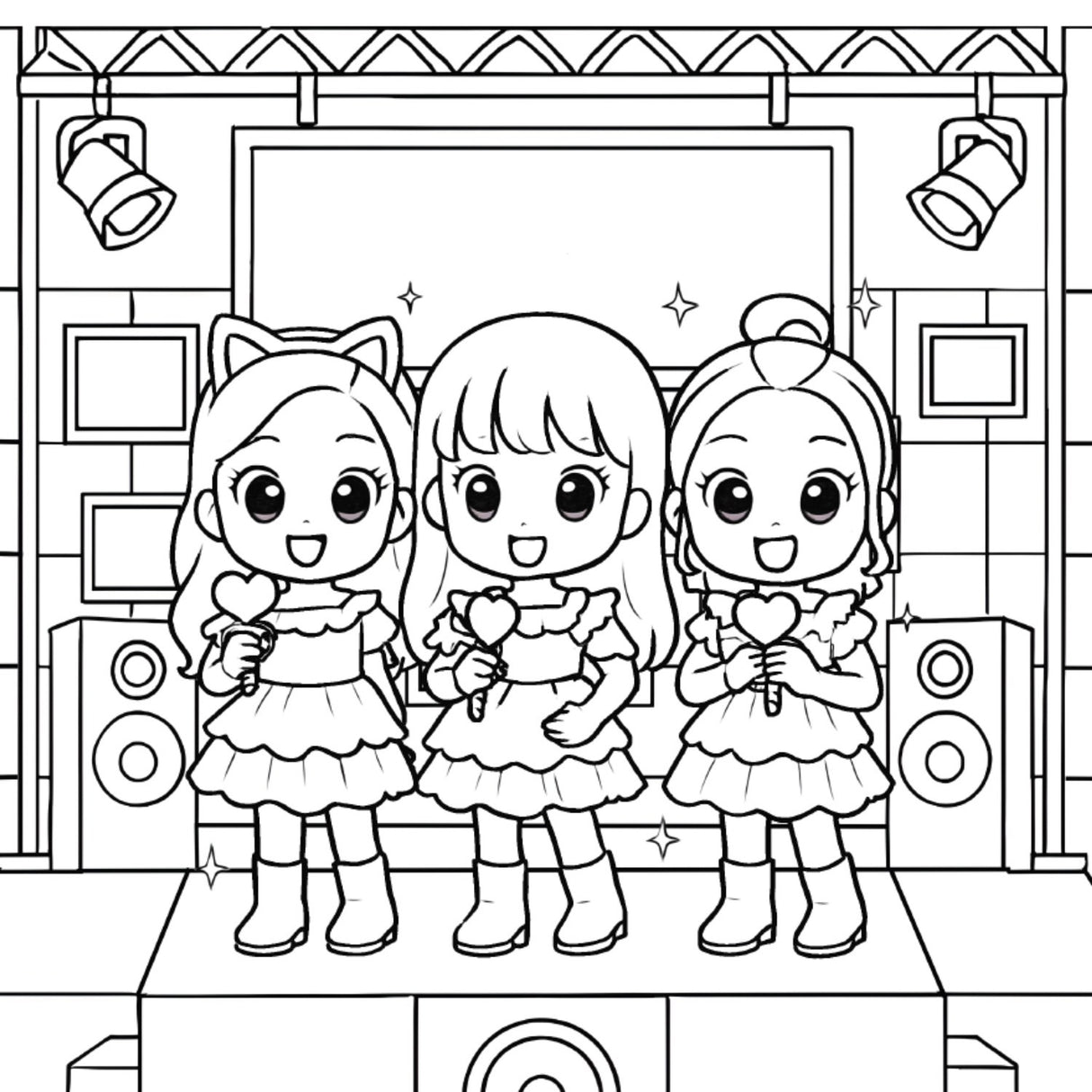 Forlaget Tukan K-Pop Vibes - Cozy Malebog