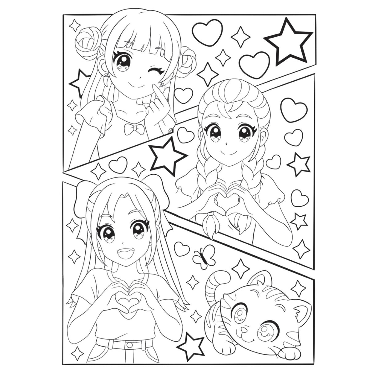 Forlaget Tukan K-Pop Fandom - Coloring Book