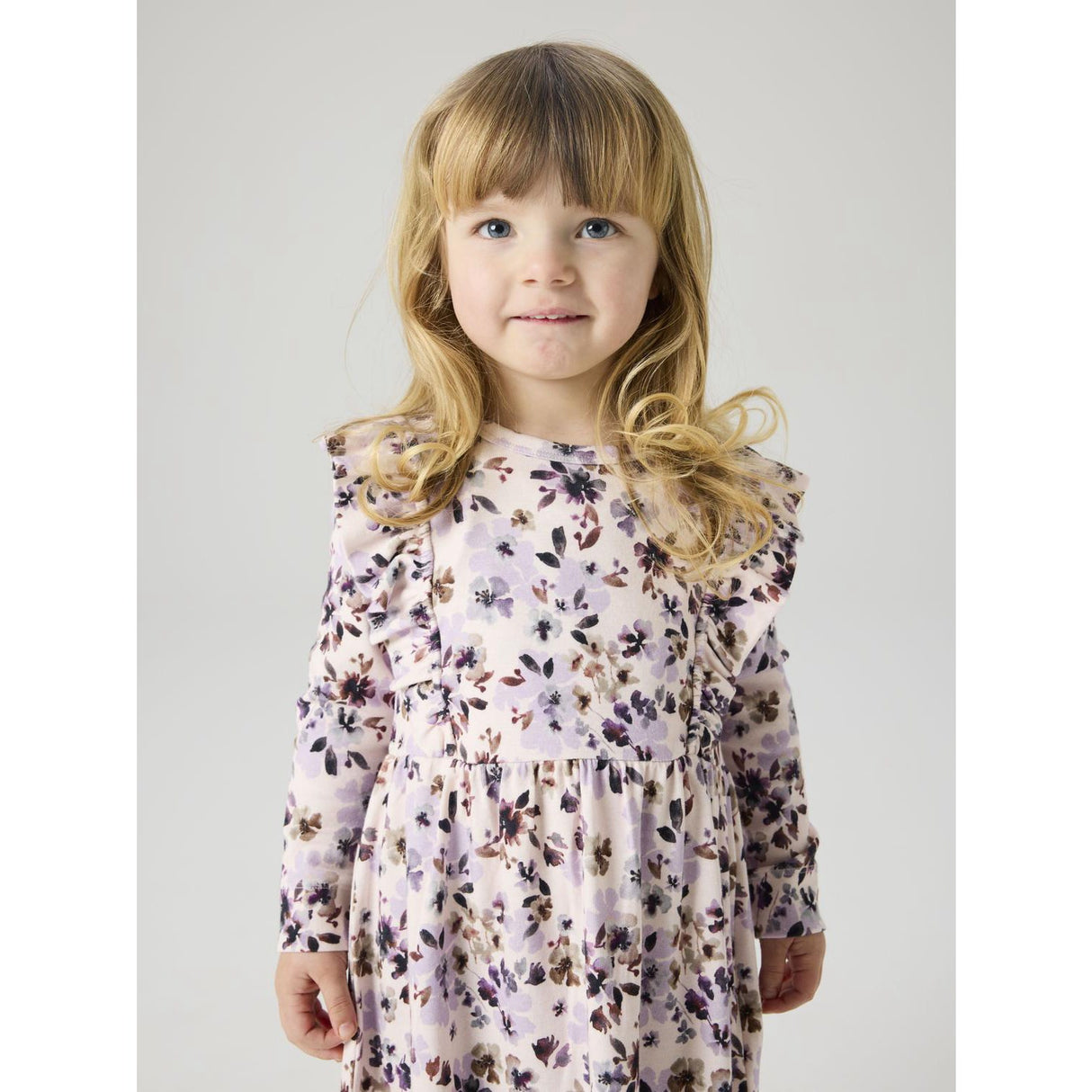 Name It Calcite Grape Compote/Shopping Bag Nmfkayla Ls Dress Xnoos
