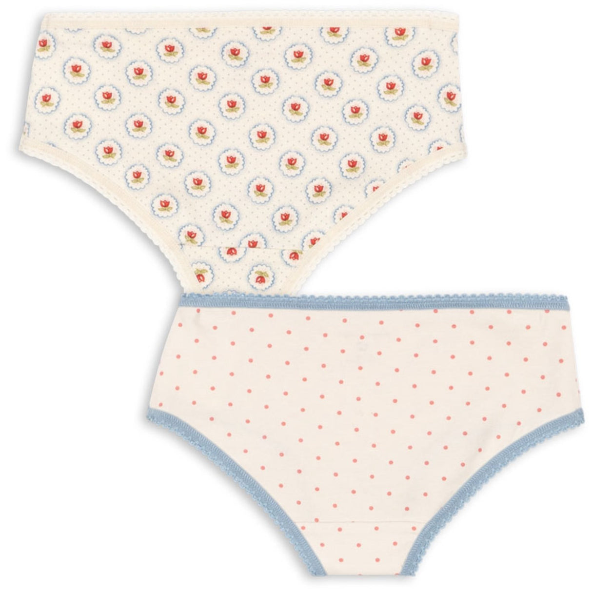 Konges Sløjd Pirouette Dot/Mirage Basic 2 Pack Girl Underpants Gots