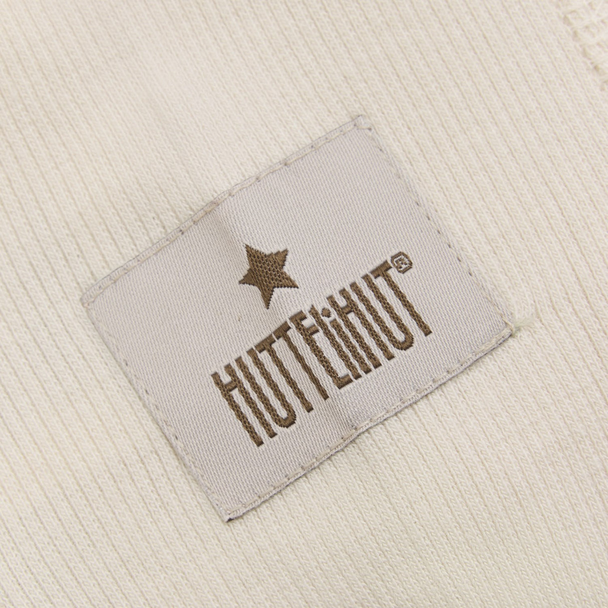 Huttelihut Antique White Balaclava Rib