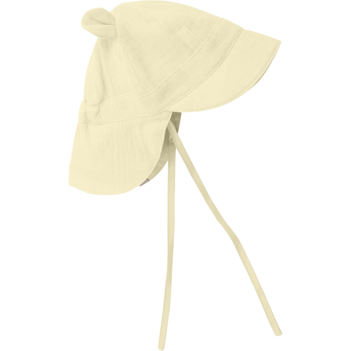 Huttelihut Double Cream Summer Hat Ears Muslin