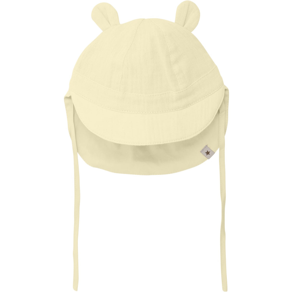 Huttelihut Double Cream Summer Hat Ears Muslin