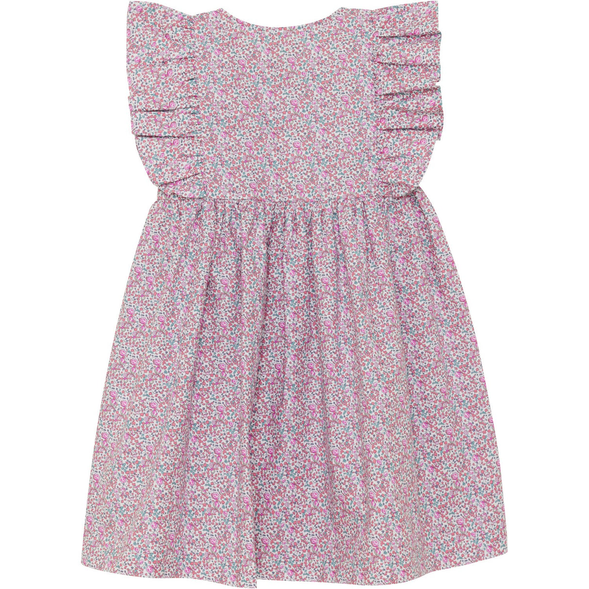 Huttelihut Plumeria Dress Ss In Liberty Fabric