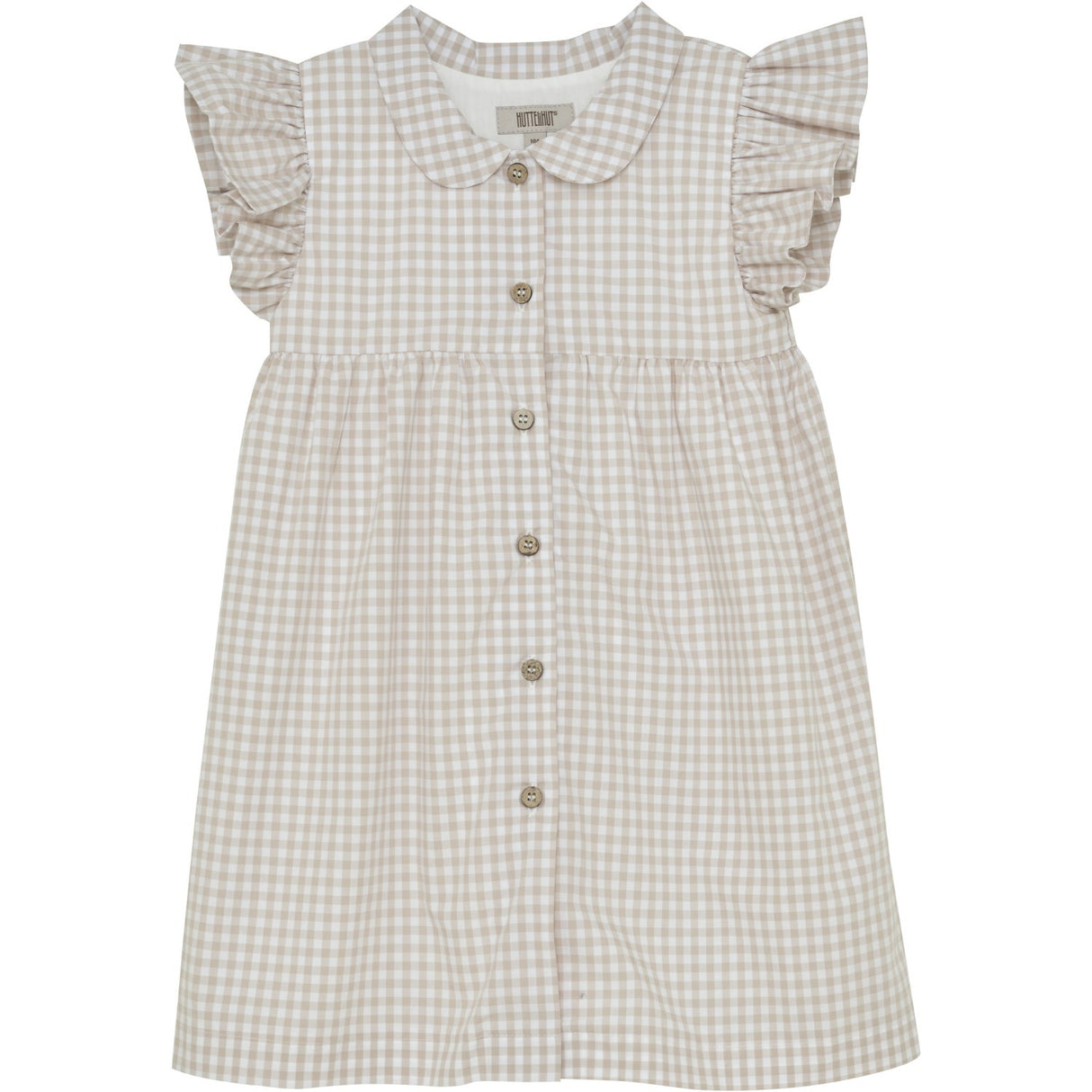 Huttelihut White Pepper Dress Ss Woven Check