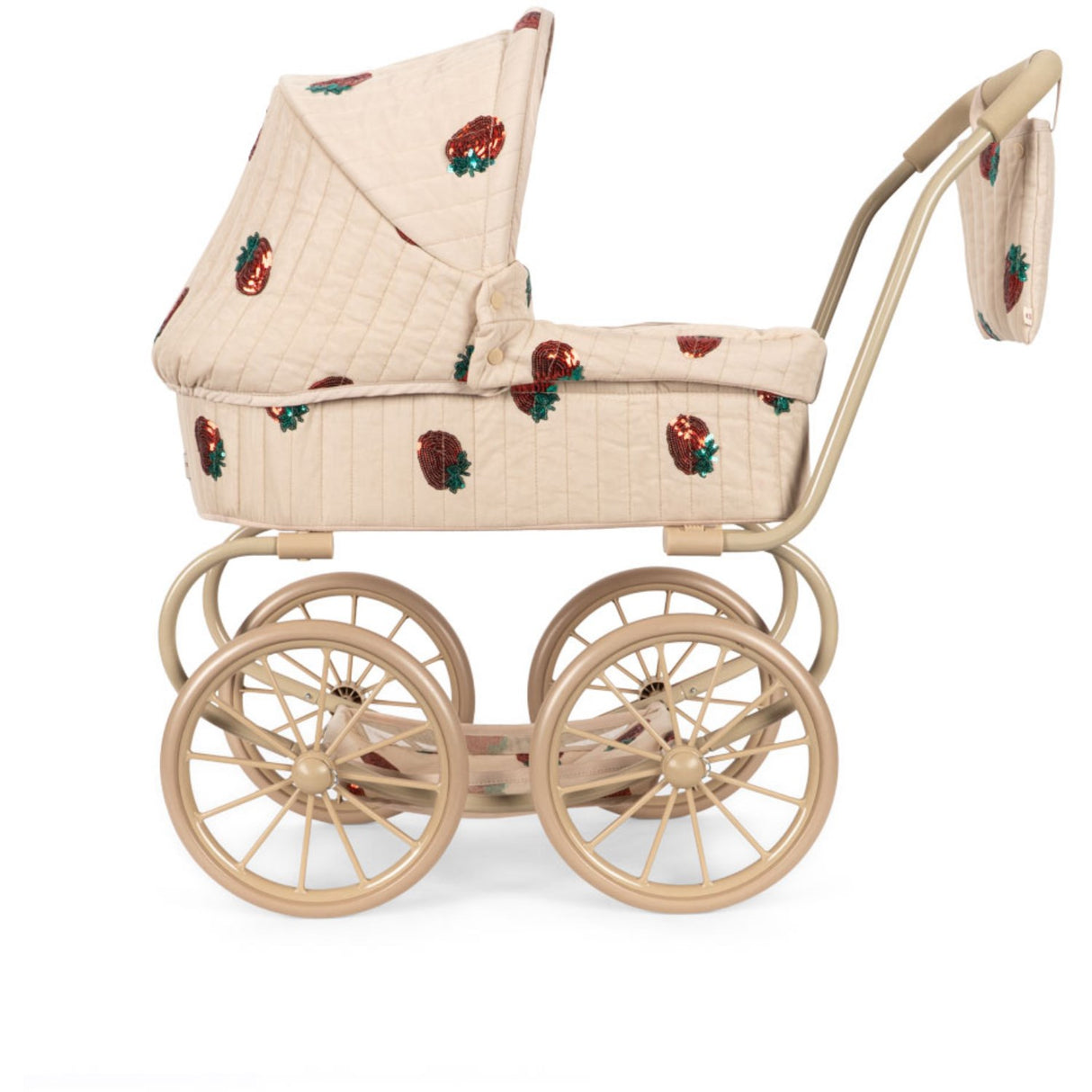 Konges Sløjd Strawberry Minnie Tulle Doll Pram