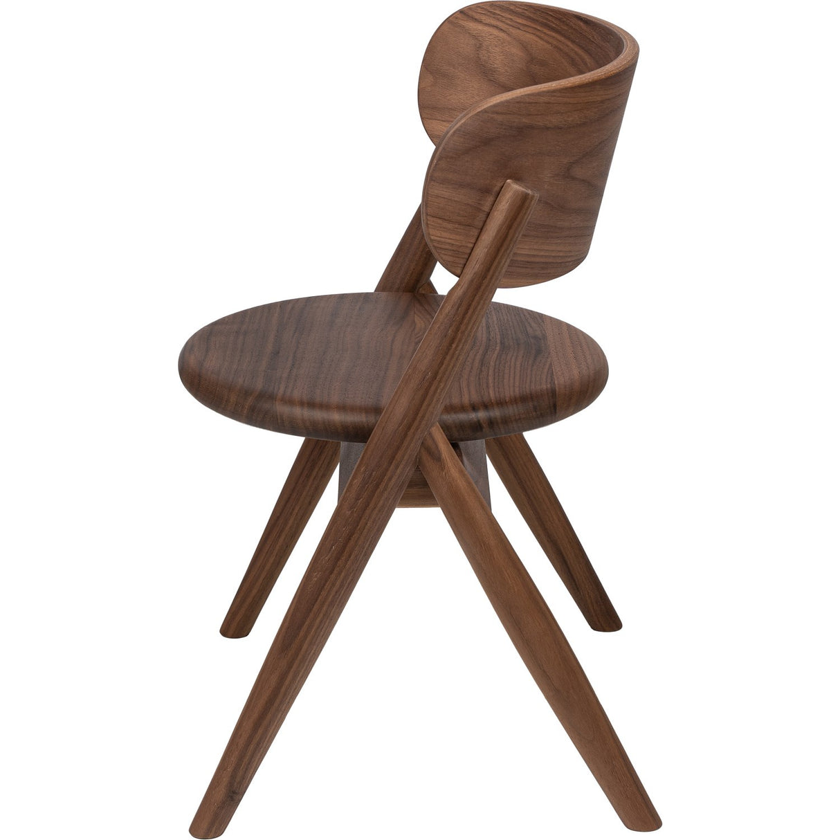 Curve Lab Walnut/Valnød Small Chair