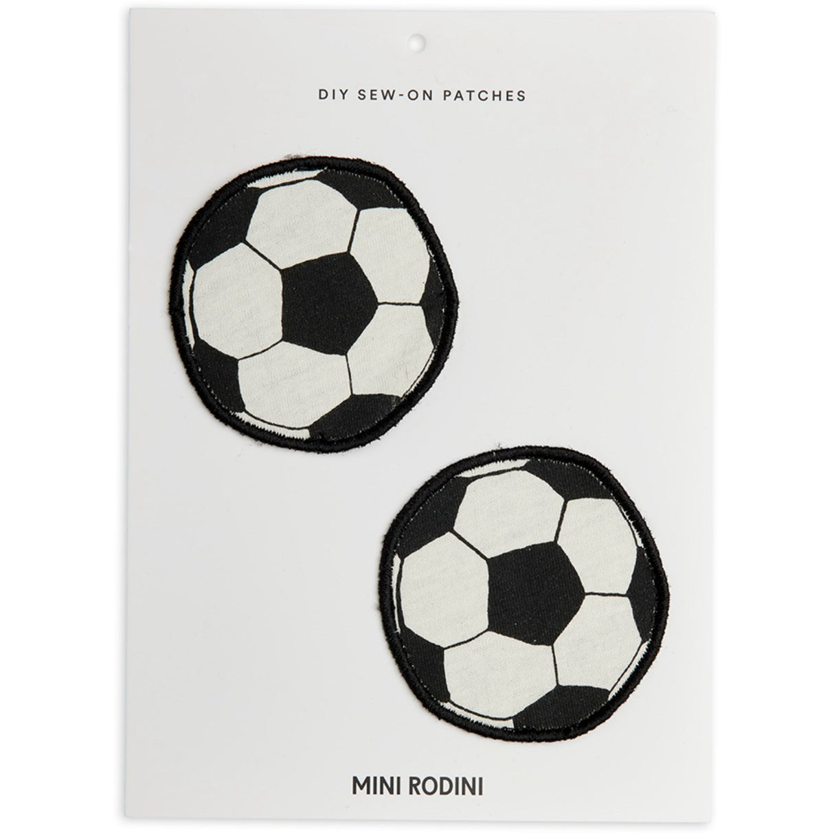 Mini Rodini Off-white Football Diy Sew On Patches