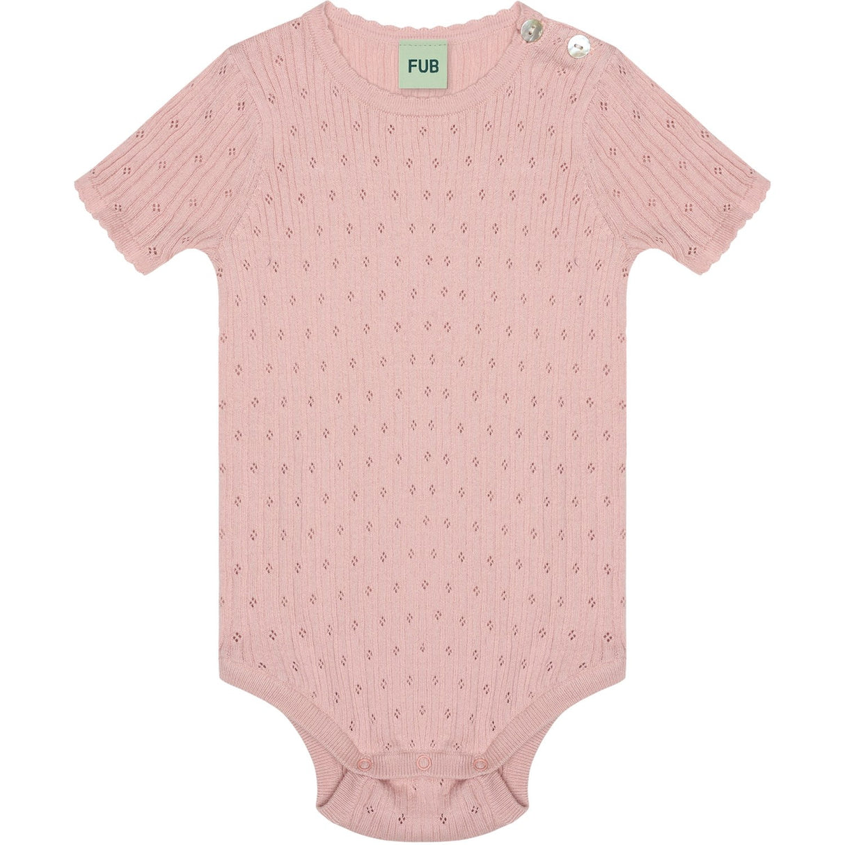FUB Pale Rose Baby Pointelle Body