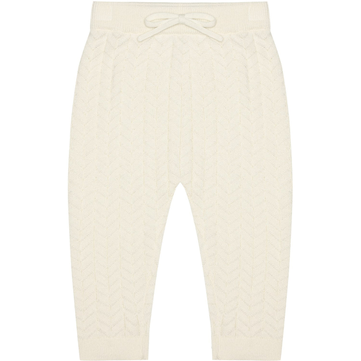 FUB Ecru Baby Zigzag Pants